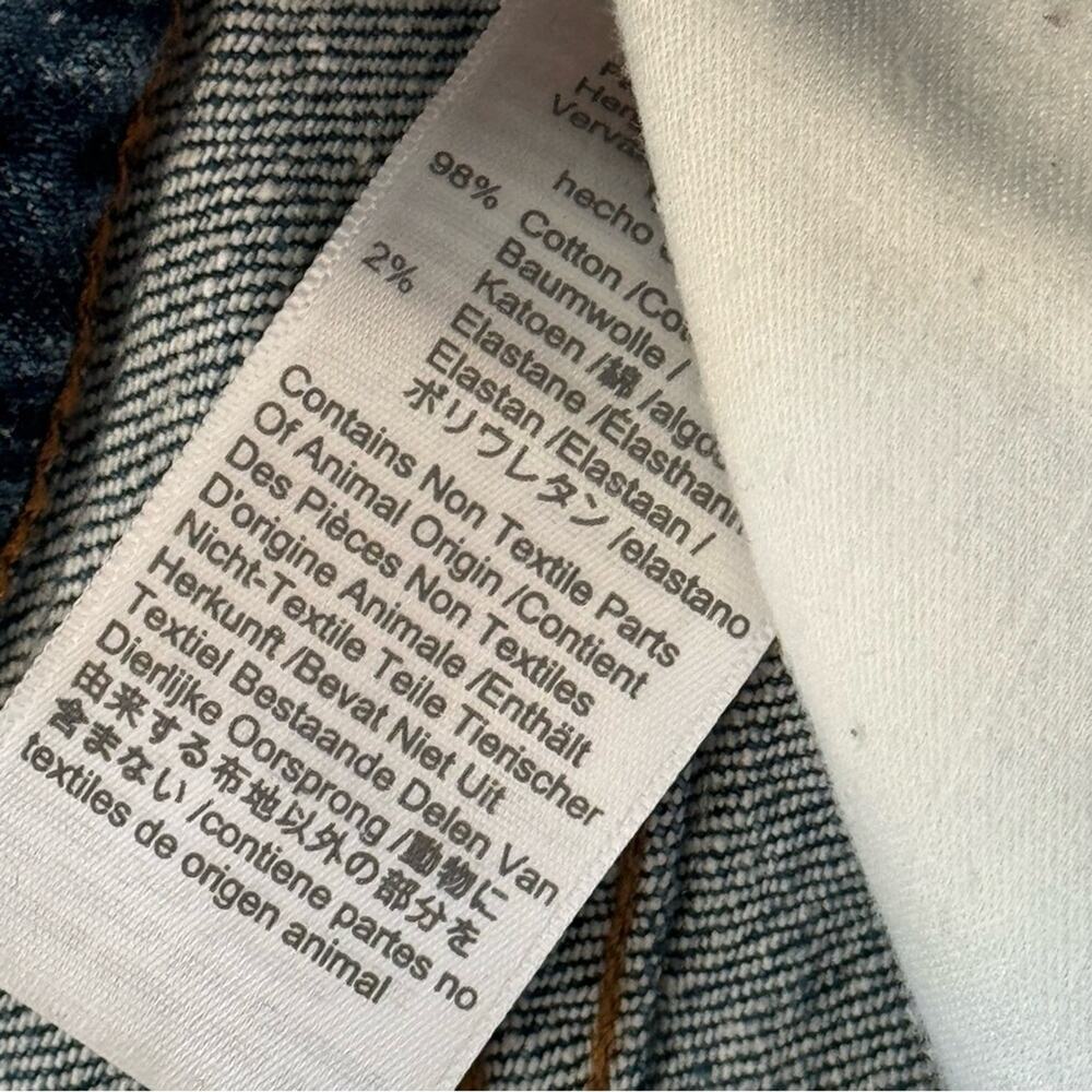 Madewell Classic Straight Jeans in Cristoforo Wash: Selvedge Edition Women’s 24 - Picture 10 of 12
